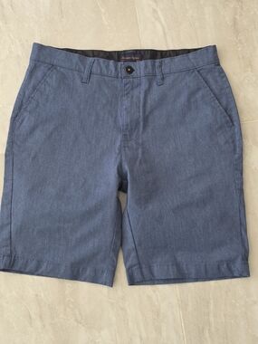 Men's Blue Casual Chino Shorts